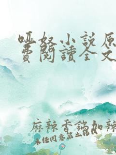 哑奴小说原著免费阅读全文
