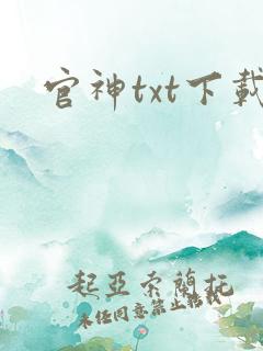 官神txt下载