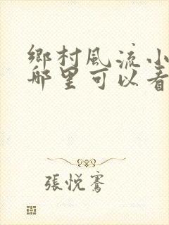 乡村风流小医仙哪里可以看