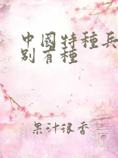 中国特种兵之特别有种