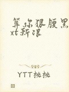 算你狠腹黑男txt新浪
