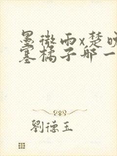 墨微雨x楚晚宁塞橘子哪一章