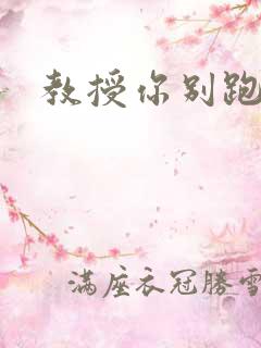 教授你别跑