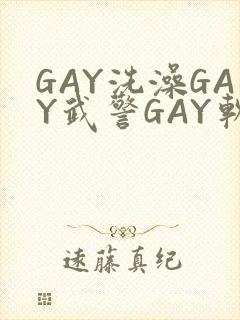 GAY洗澡GAY武警GAY软件