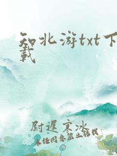 知北游txt下载