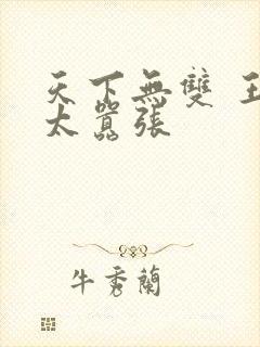 天下无双 王妃太嚣张