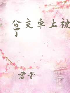 公交车上被顶爽了