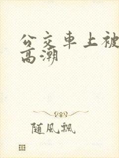 公交车上被进入高潮