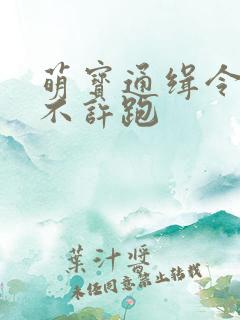 萌宝通缉令妈味不许跑