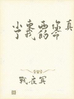 小东西你真能要了我的命