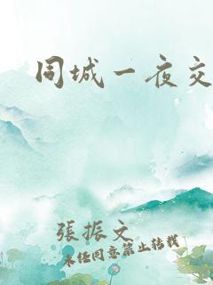 同城一夜交友