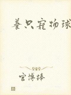 养只宠物球