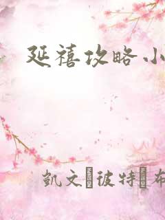延禧攻略小说