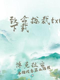 致命总裁txt下载