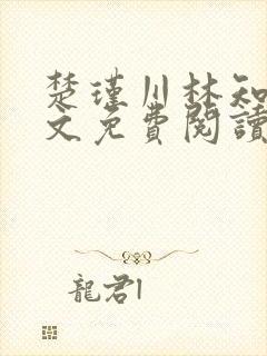 楚瑾川林知韵全文免费阅读无弹窗