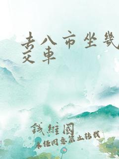 去八市坐几路公交车