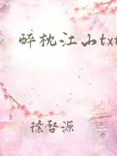醉枕江山txt