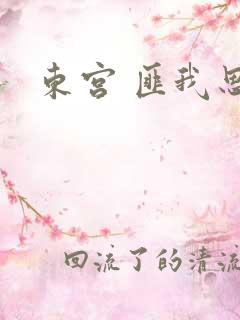 东宫 匪我思存