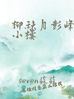 柳秋月彭峰月满小楼