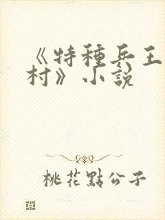 《特种兵王在山村》小说