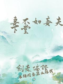 妻不如妾夫人要下堂