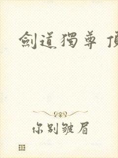 剑道独尊 顶点
