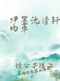 伊墨沈清轩人蛇肉车