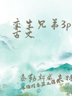 孪生兄弟3ph古文