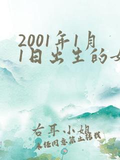 2001年1月1日出生的女孩
