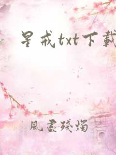 星戒txt下载