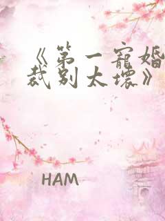 《第一宠婚:总裁别太坏》