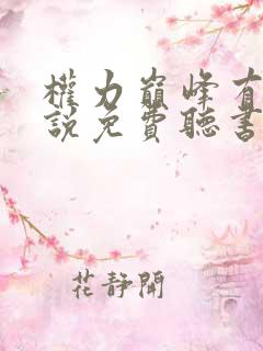 权力巅峰有声小说免费听书