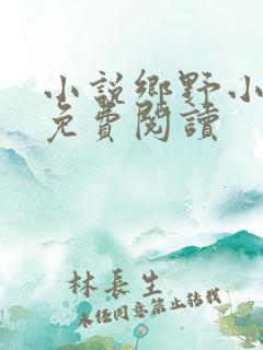 小说乡野小神医免费阅读