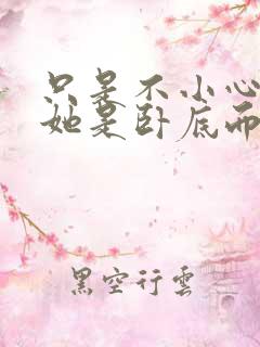只是不小心发现她是卧底而已