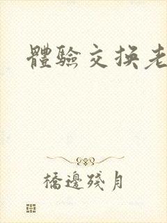 体验交换老公