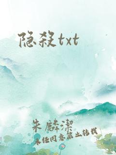 隐杀txt