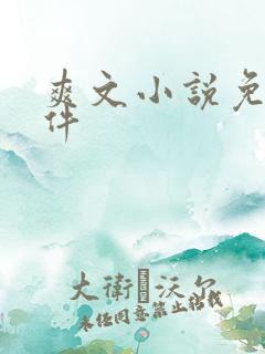 爽文小说免费软件