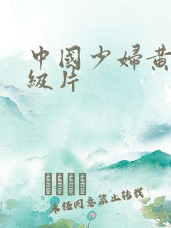 中国少妇黄色一级片