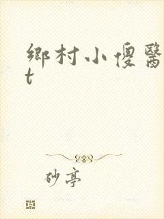 乡村小傻医txt