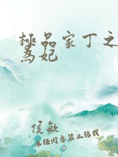 极品家丁之册母为妃