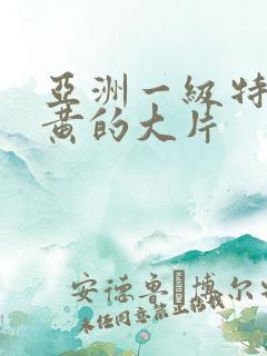 亚洲一级特黄特黄的大片