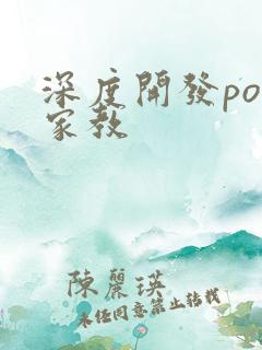 深度开发pop家教