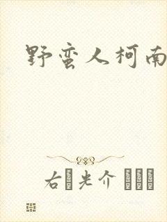 野蛮人柯南小说
