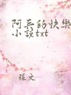 阿兵的快乐生活小说txt