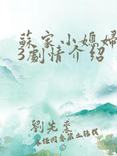 苏家小媳妇1V3剧情介绍