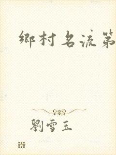 乡村名流第二部
