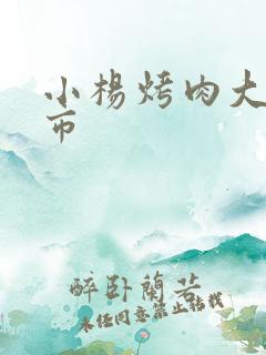 小杨烤肉大唐西市