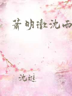 萧明彻沈雨燃