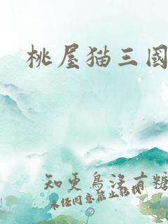 桃屋猫三国梦想