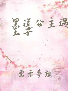 黑道公主遇冷酷王子